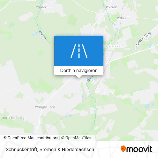 Schnuckentrift Karte