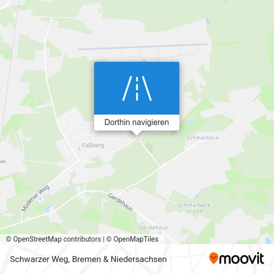 Schwarzer Weg Karte