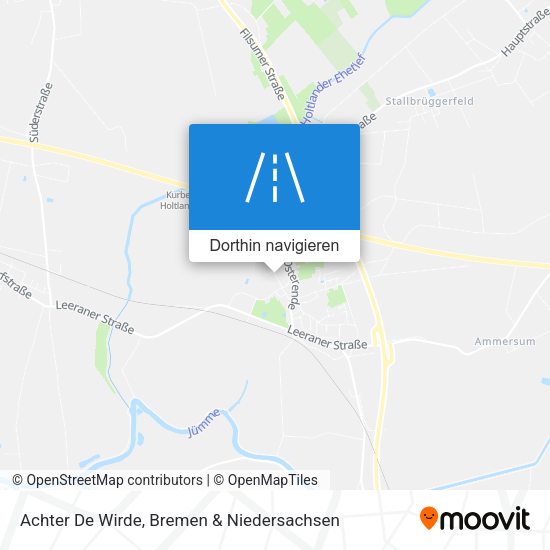 Achter De Wirde Karte