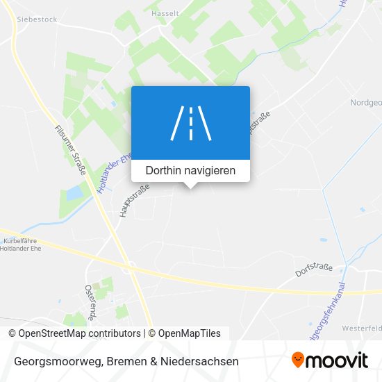 Georgsmoorweg Karte