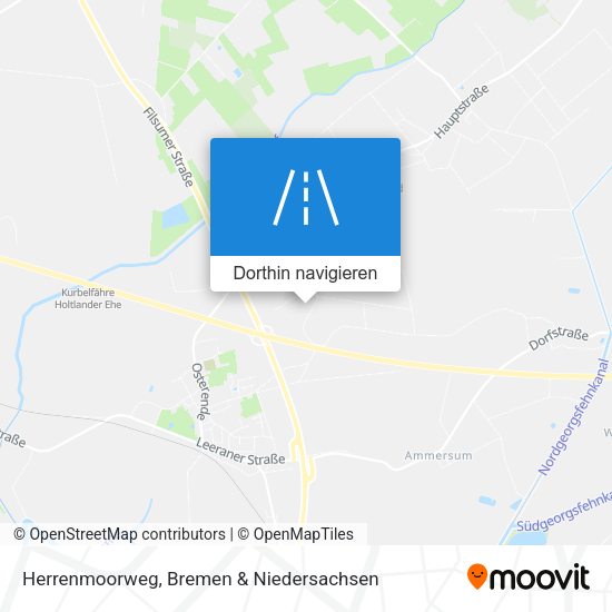 Herrenmoorweg Karte