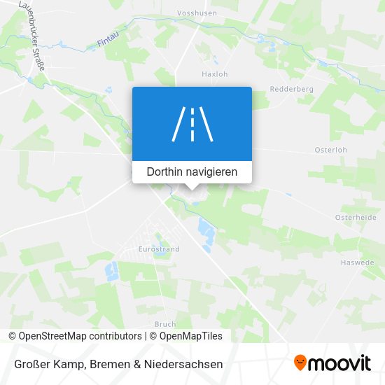 Großer Kamp Karte