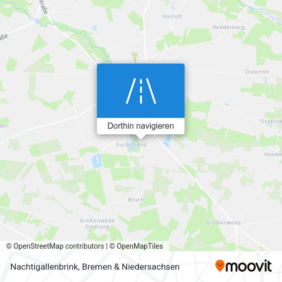 Nachtigallenbrink Karte