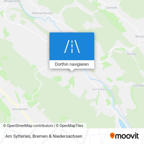 Am Sytteries Karte