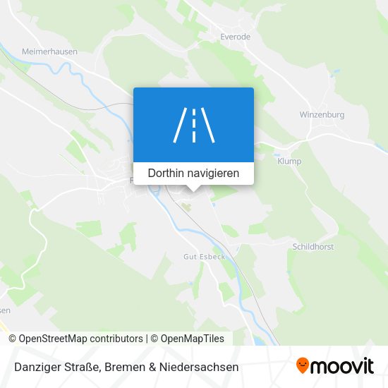 Danziger Straße Karte