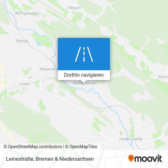 Leinestraße Karte