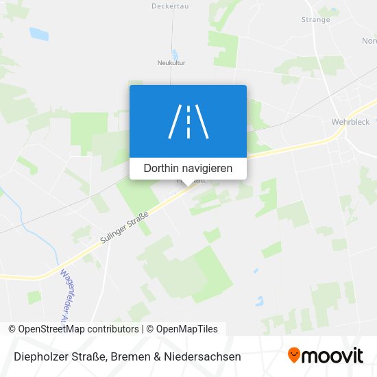 Diepholzer Straße Karte