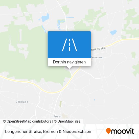 Lengericher Straße Karte
