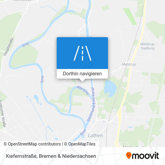 Kiefernstraße Karte