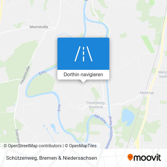 Schützenweg Karte