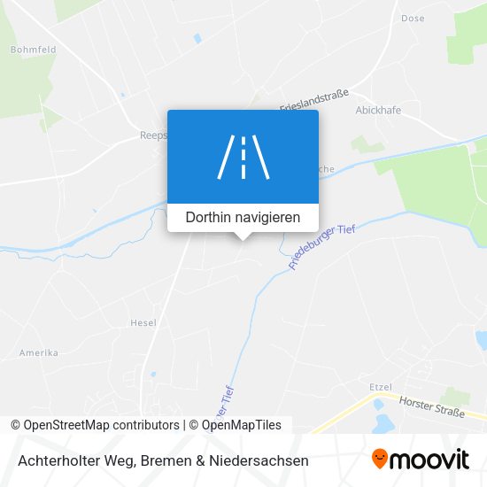 Achterholter Weg Karte