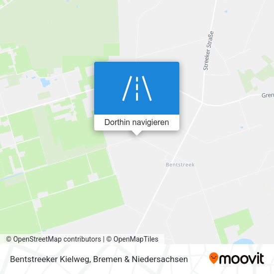 Bentstreeker Kielweg Karte