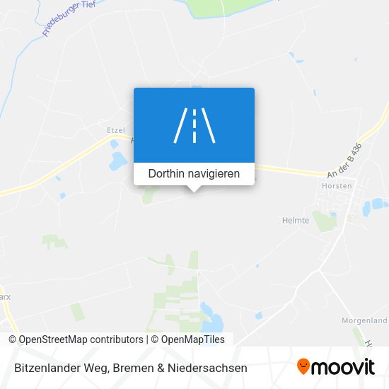 Bitzenlander Weg Karte