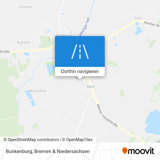 Bunkenburg Karte