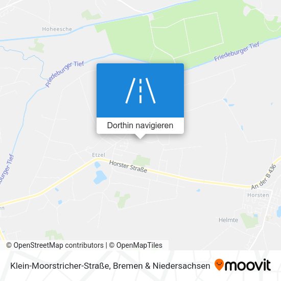 Klein-Moorstricher-Straße Karte