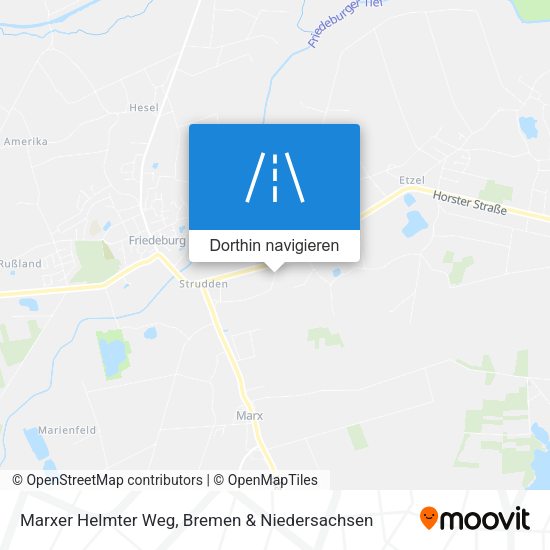 Marxer Helmter Weg Karte