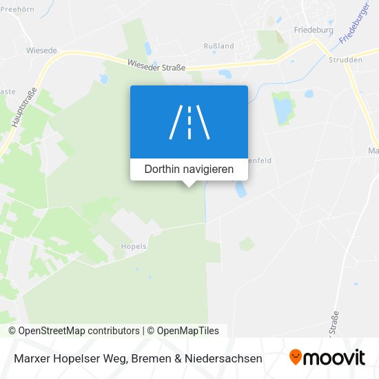 Marxer Hopelser Weg Karte