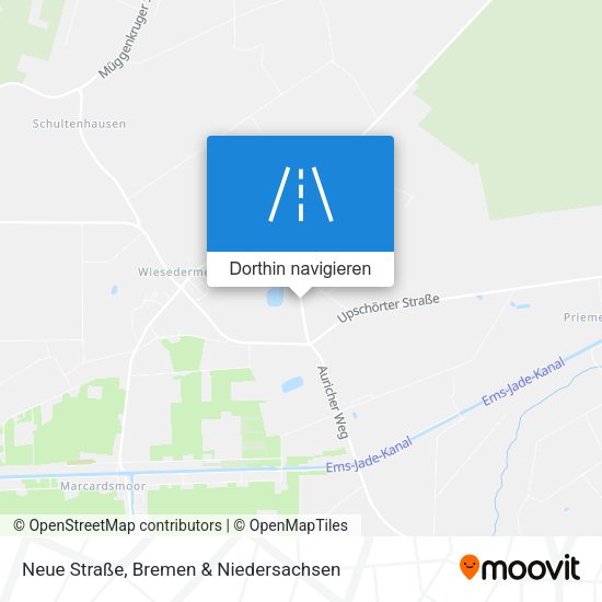 Neue Straße Karte