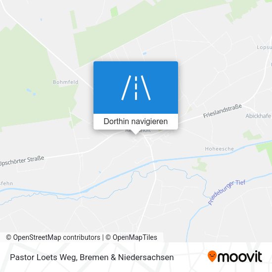 Pastor Loets Weg Karte