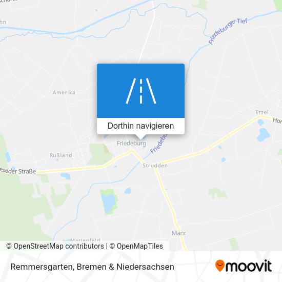 Remmersgarten Karte