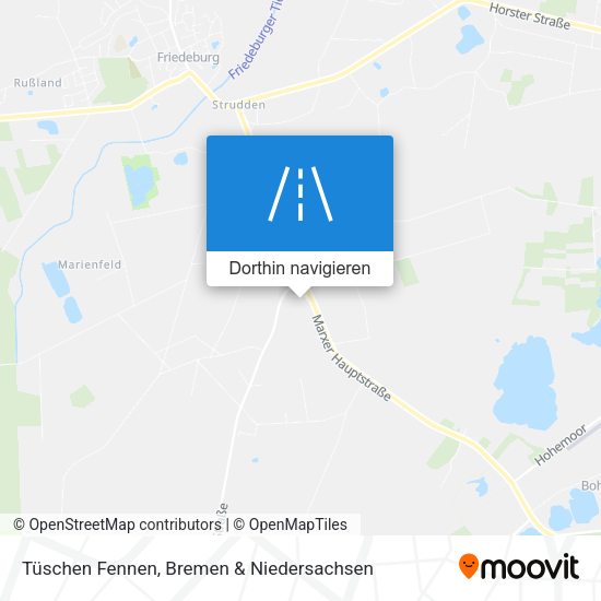 Tüschen Fennen Karte
