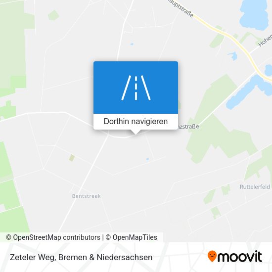 Zeteler Weg Karte