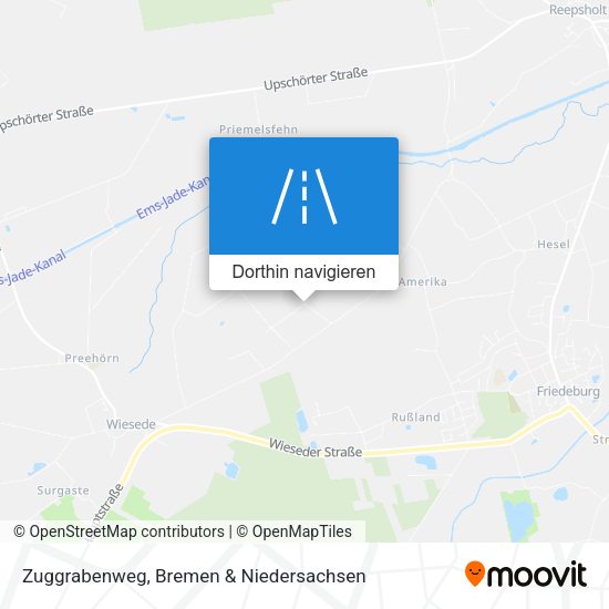 Zuggrabenweg Karte