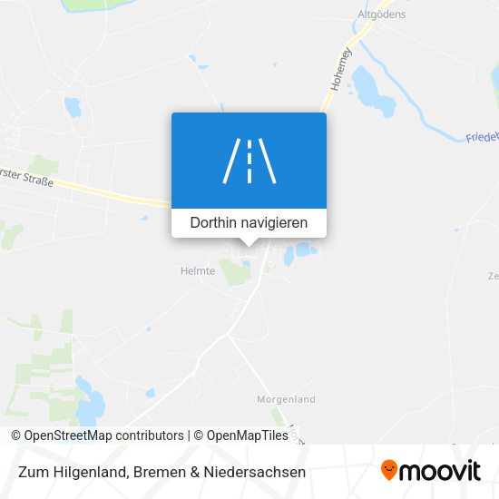 Zum Hilgenland Karte