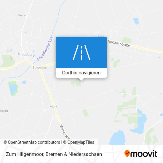 Zum Hilgenmoor Karte