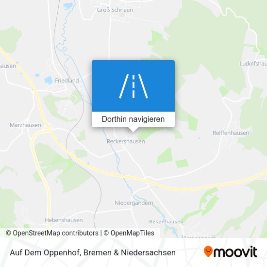 Auf Dem Oppenhof Karte