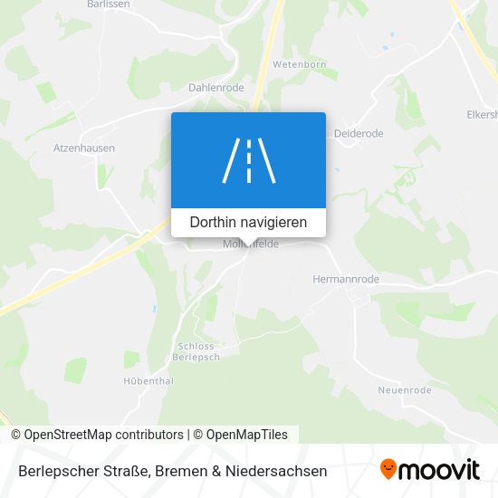 Berlepscher Straße Karte
