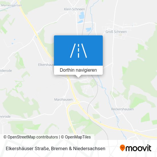 Elkershäuser Straße Karte