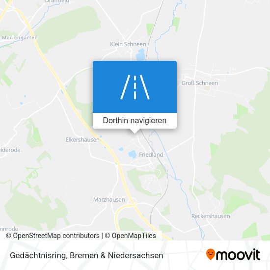 Gedächtnisring Karte