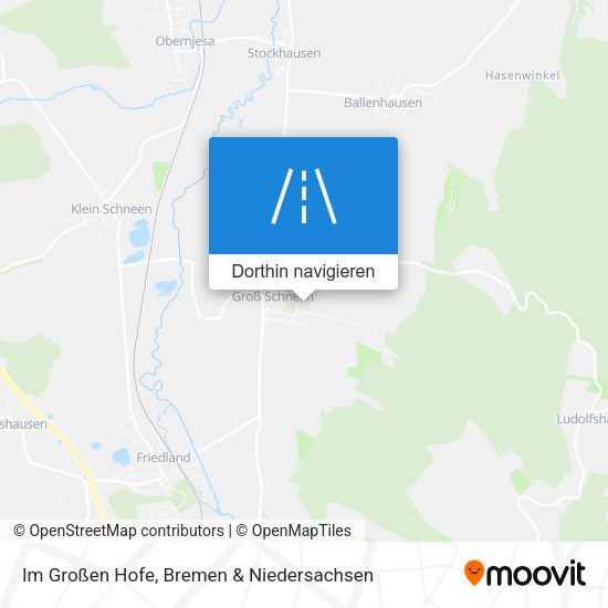 Im Großen Hofe Karte
