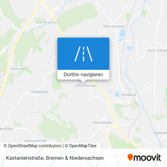 Kastanienstraße Karte