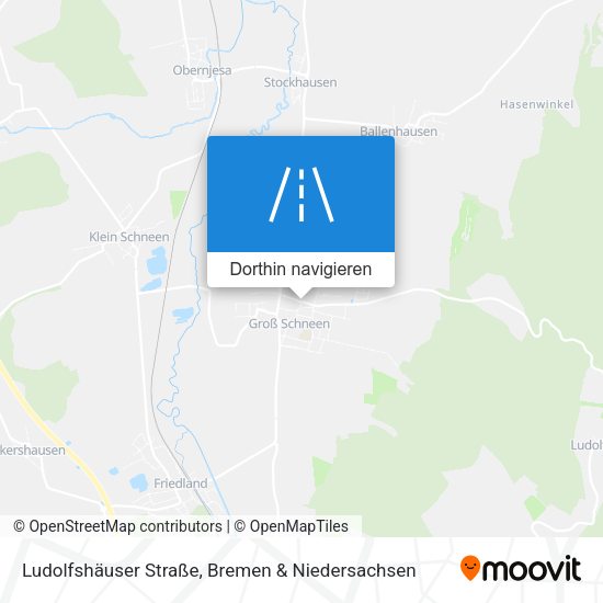 Ludolfshäuser Straße Karte