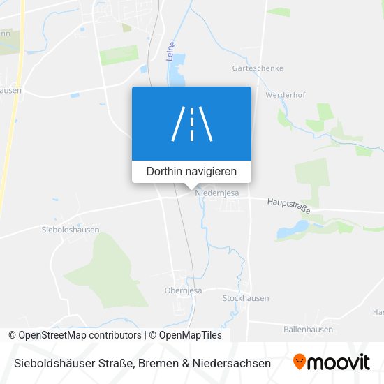 Sieboldshäuser Straße Karte