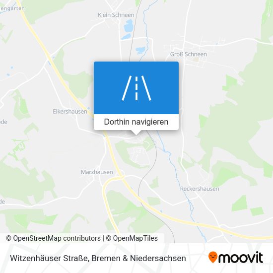 Witzenhäuser Straße Karte