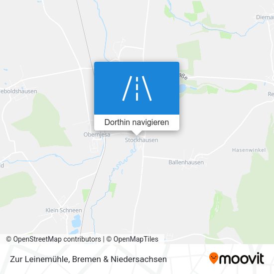 Zur Leinemühle Karte