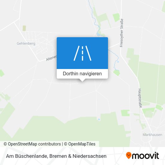 Am Büschenlande Karte
