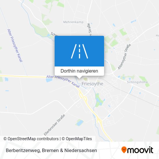 Berberitzenweg Karte