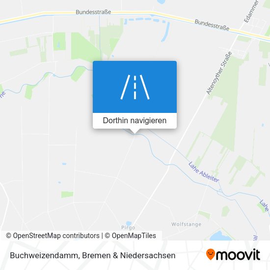Buchweizendamm Karte