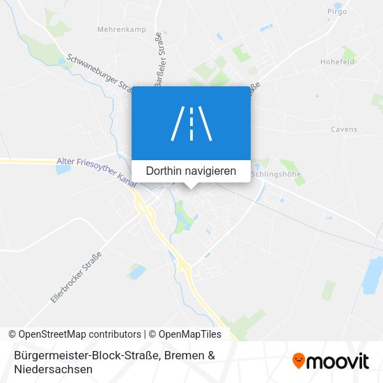 Bürgermeister-Block-Straße Karte