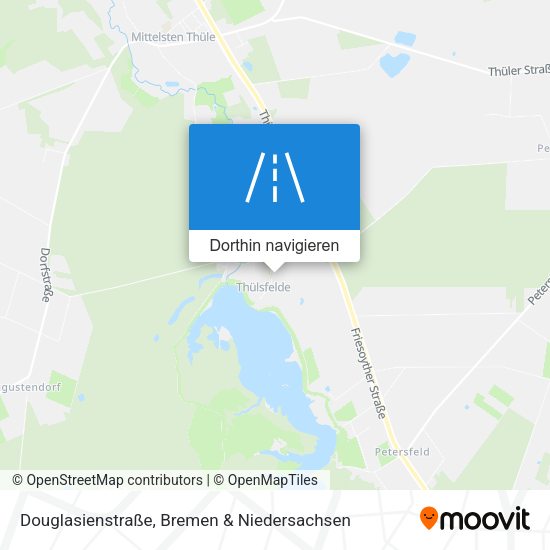 Douglasienstraße Karte