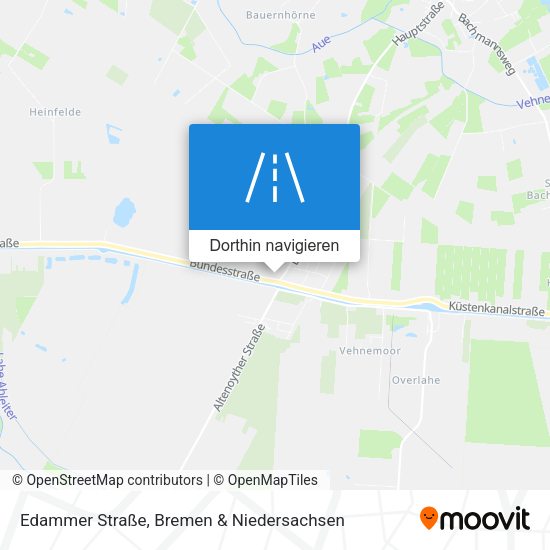 Edammer Straße Karte