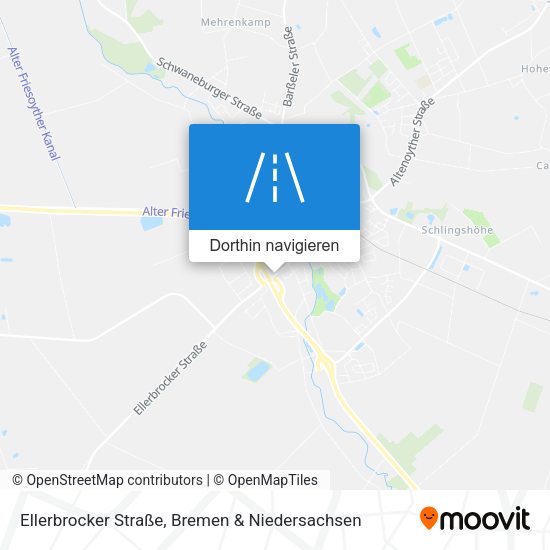 Ellerbrocker Straße Karte