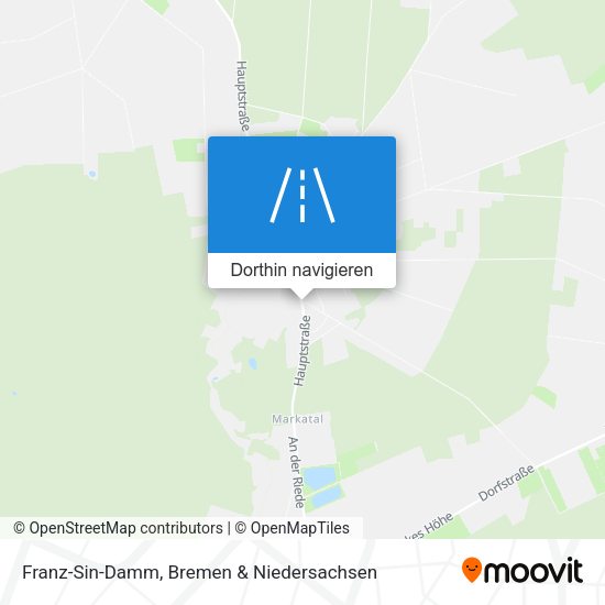 Franz-Sin-Damm Karte