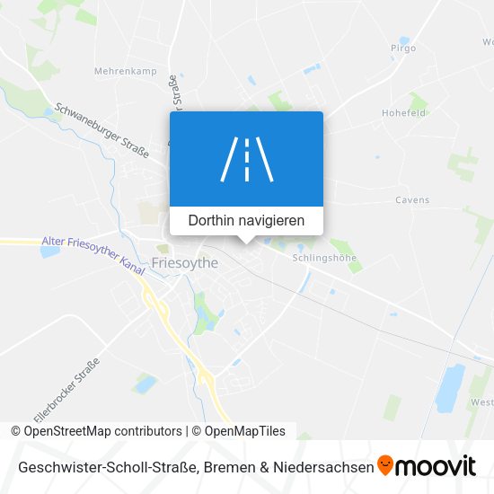 Geschwister-Scholl-Straße Karte