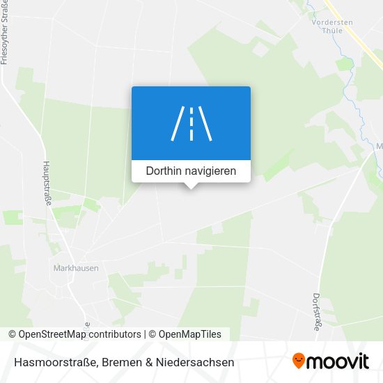 Hasmoorstraße Karte