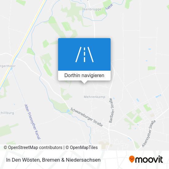 In Den Wösten Karte